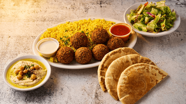 Falafel Plate.