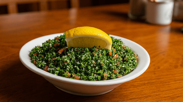 Vegan Tabouleh Salad.