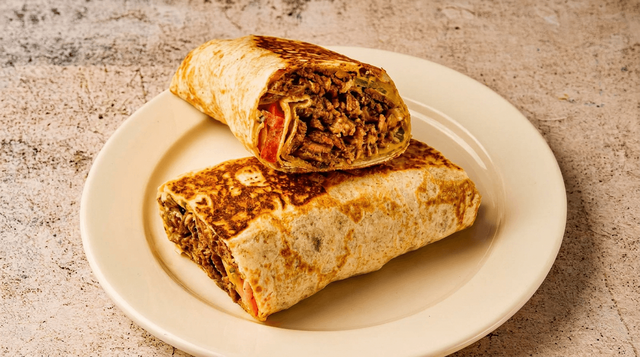 Beef Shawarma Sandwich.